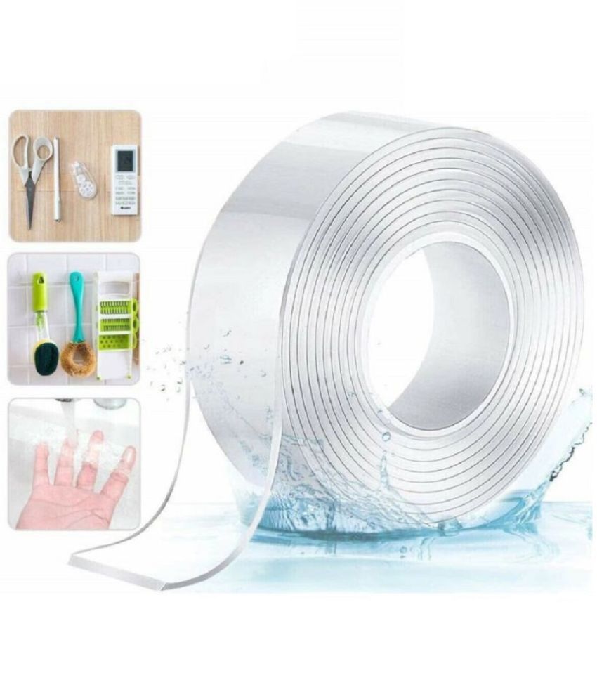     			Modish - Transparent Double Sided Nano Tape ( Pack of 1 )