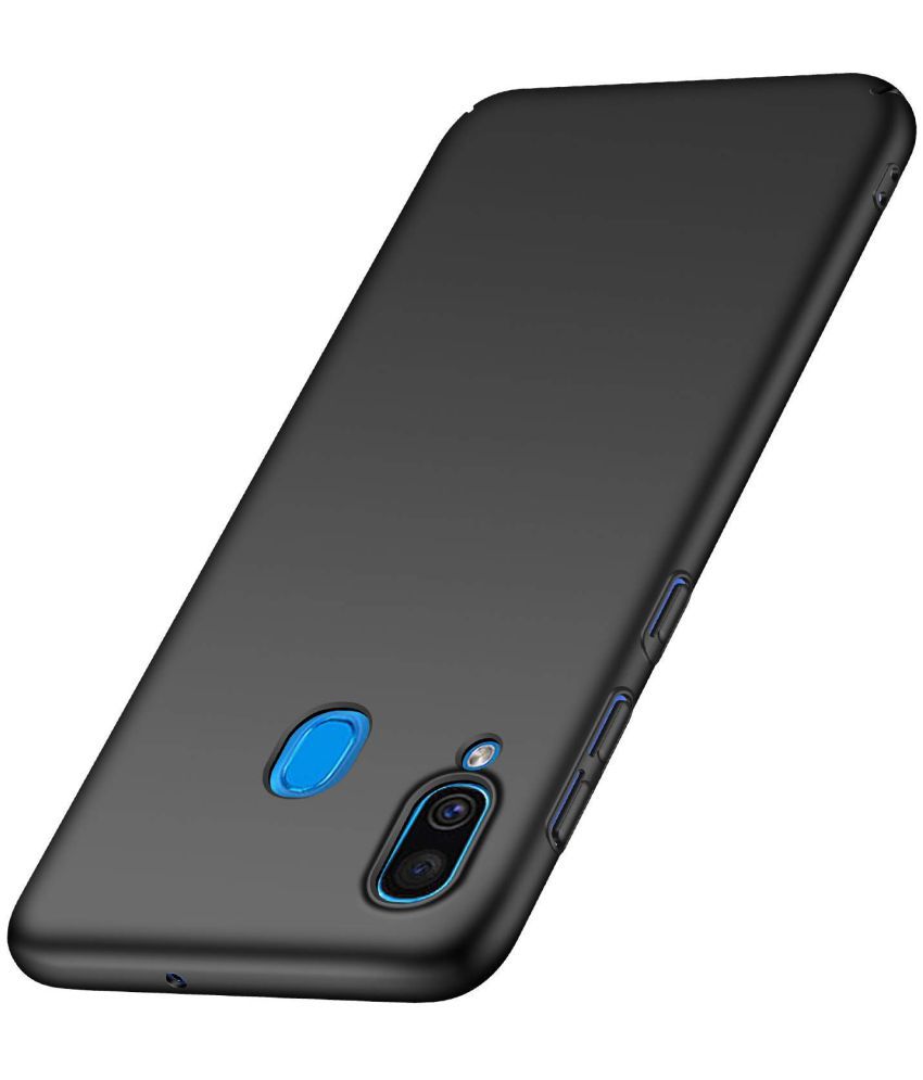     			Doyen Creations - Black Silicon Silicon Soft cases Compatible For Samsung Galaxy A30 ( Pack of 1 )
