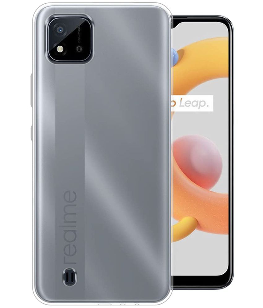     			Doyen Creations - Transparent Silicon Shock Proof Case Compatible For Realme C11 2021 ( Pack of 1 )