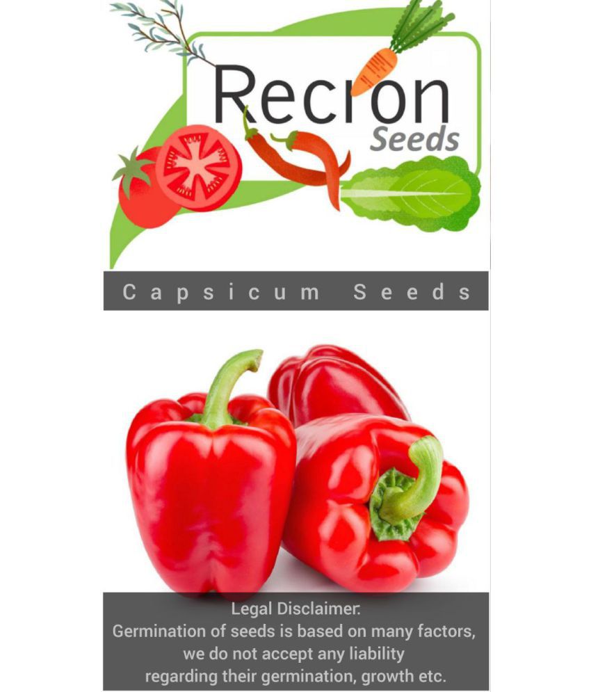     			Recron Seeds - Red Capsicum Vegetable ( 50 Seeds )