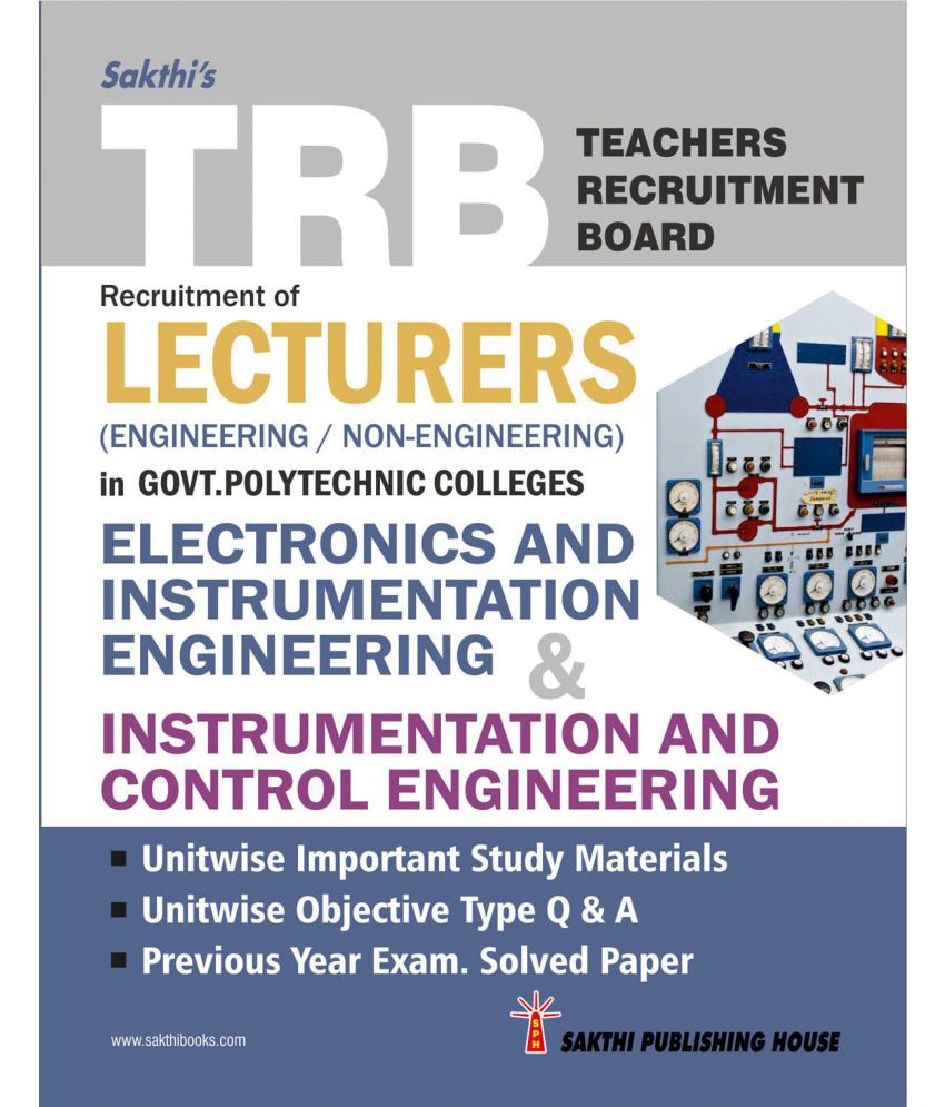     			Trb Electronics & Instrumentation Engineering Lecturers (Govt Polytechnic Colleges) Exam Book