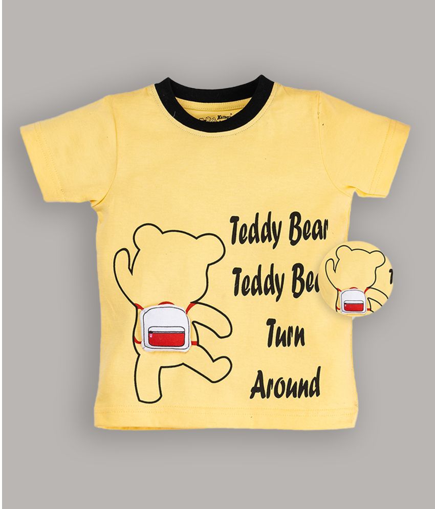     			SWEETIE PIE - Yellow Baby Boy T-Shirt ( Pack of 1 )