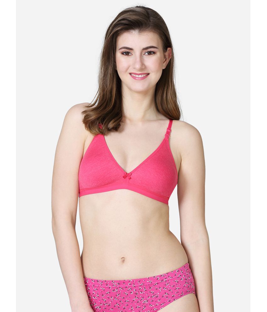     			VStar Cotton Blend Non Padded Women's Everyday Bra ( Pink )