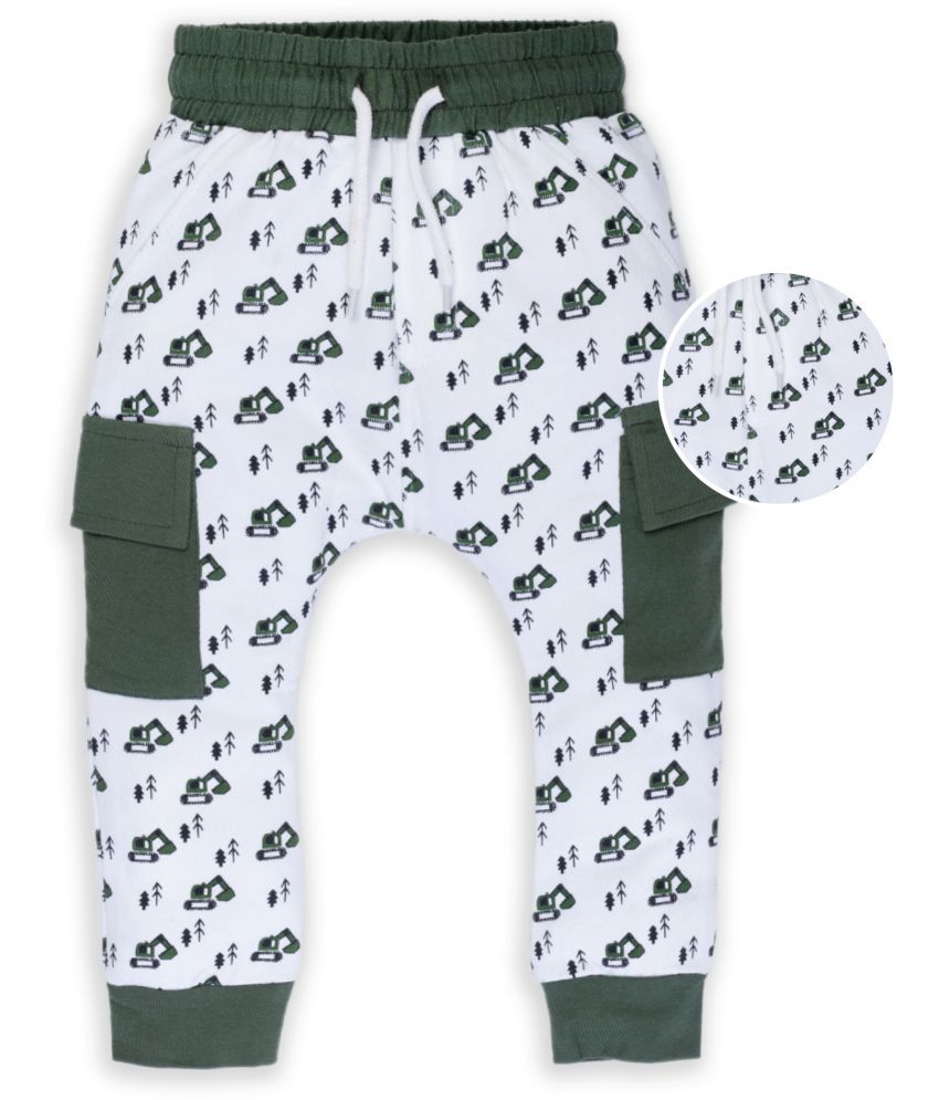     			SWEETIE PIE - White Cotton Trackpant For Baby Boy ( Pack of 1 )