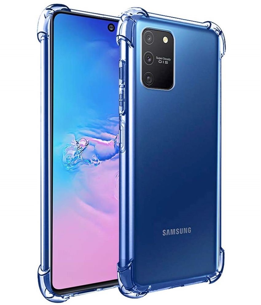     			Spectacular Ace - Transparent Silicon Bumper Cases Compatible For Samsung Galaxy S10 Lite ( Pack of 1 )