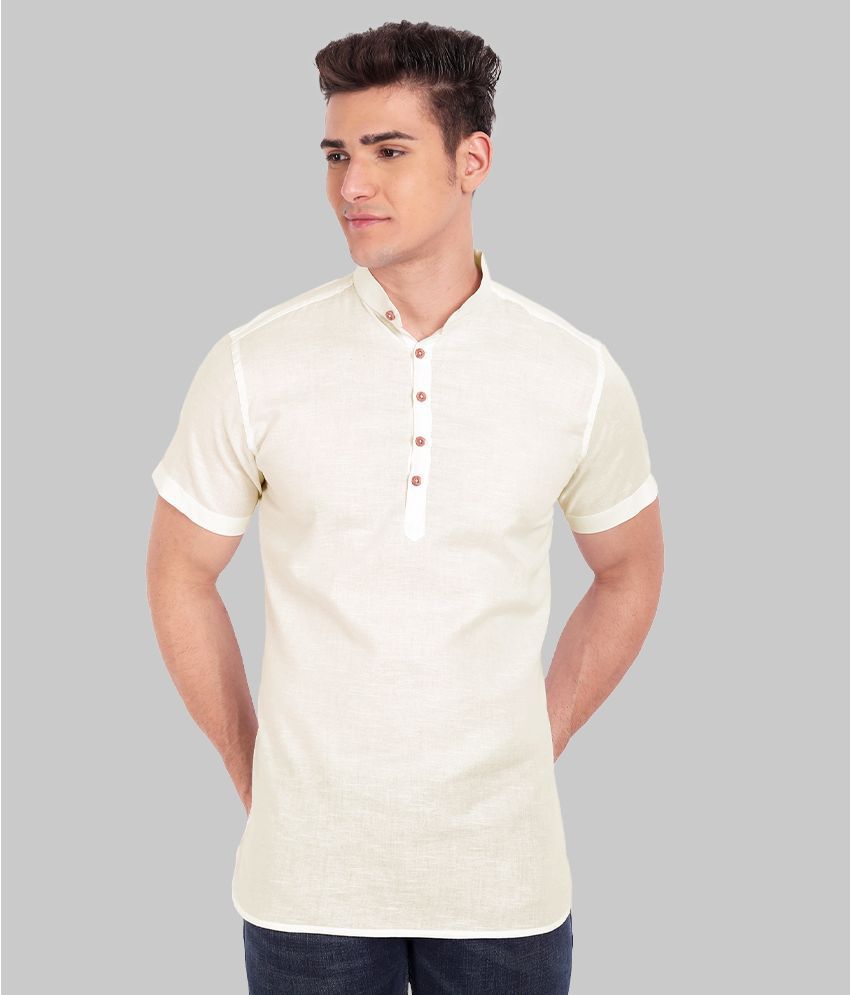     			Vida Loca - Beige Cotton Slim Fit Men's Casual Shirt ( Pack of 1 )