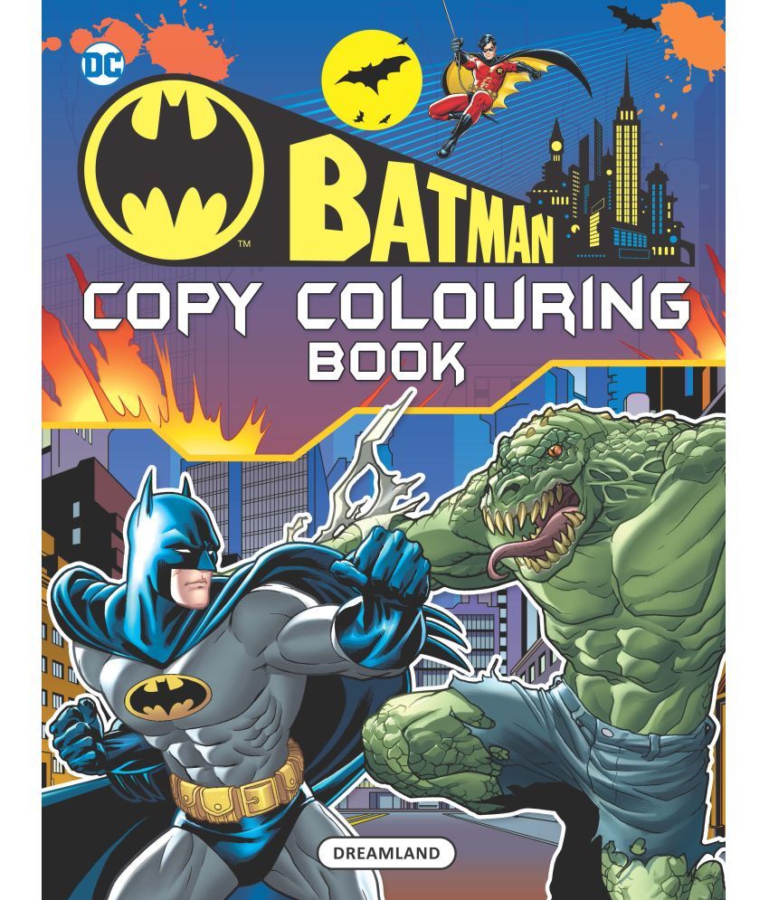     			Batman Copy Colouring Book