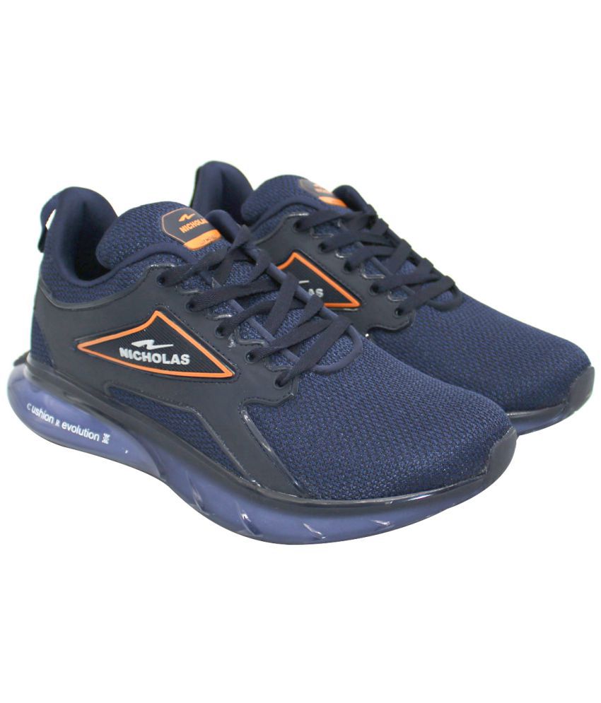     			Nicholas - AIR PUNCH Navy Men's Sports Running Shoes