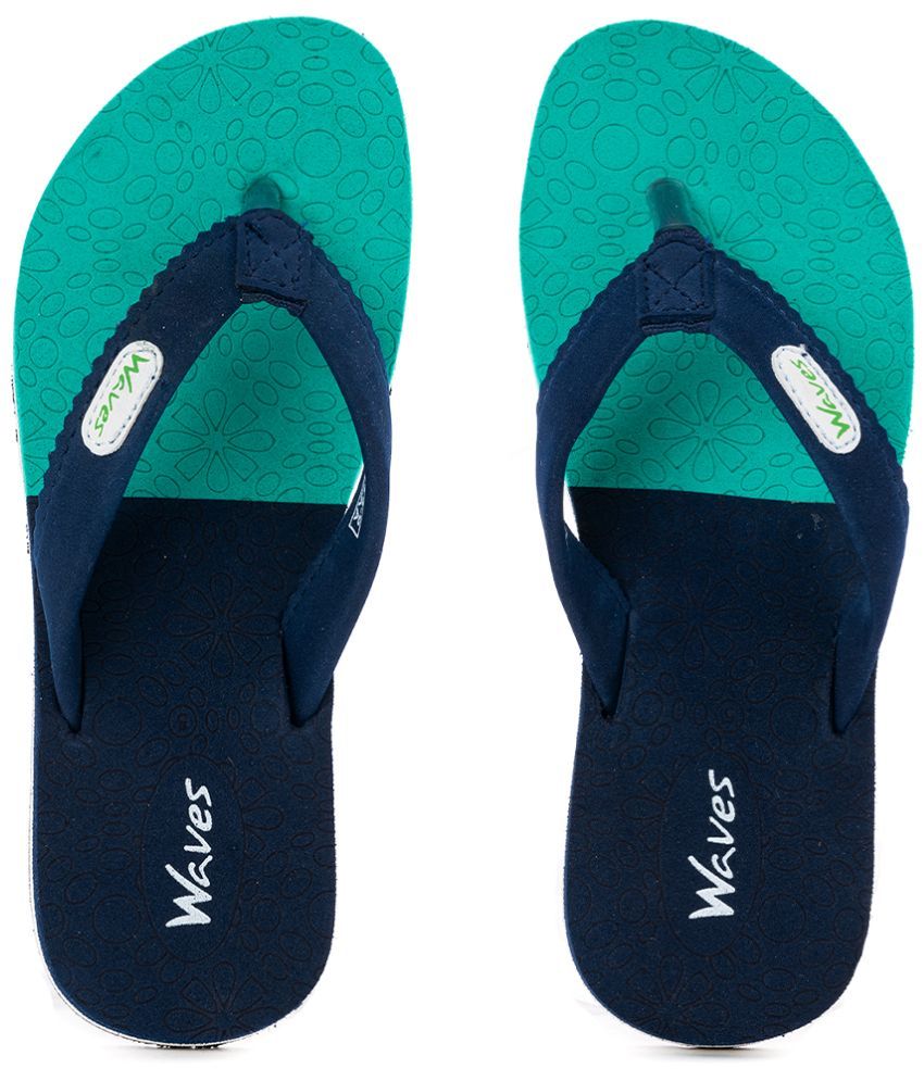     			KHADIM - Navy Blue Women's Slipper