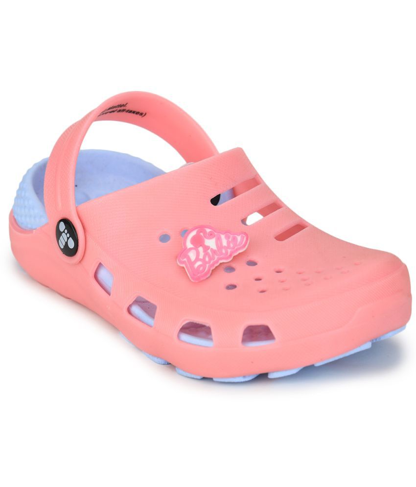 Barbie by toothless Kids Girls Pink/Blue Clogs