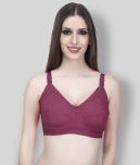 Elina Cotton Non Padded Women's T-Shirt Bra ( Purple )