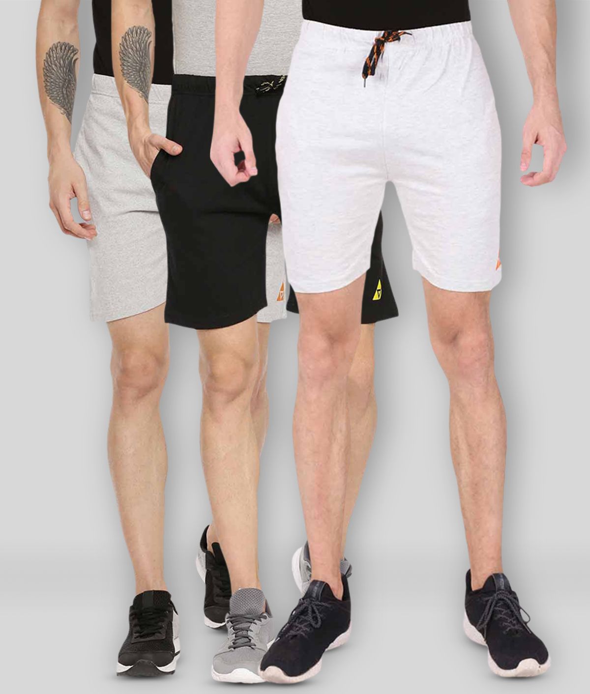     			Ardeur - Multi Cotton Blend Men's Shorts ( Pack of 3 )