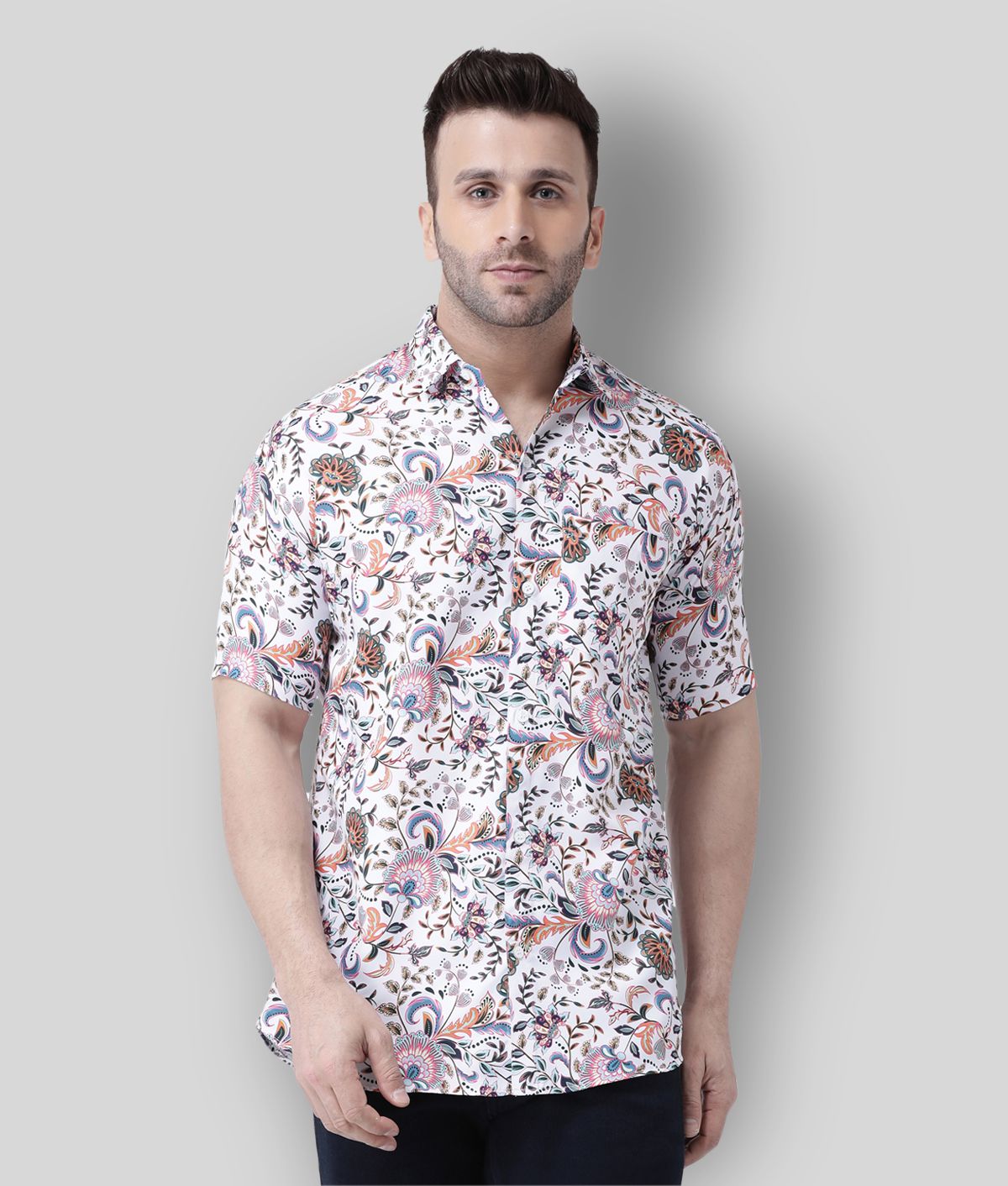     			RIAG - Multicolor Cotton Regular Fit Men's Casual Shirt (Pack of 1 )