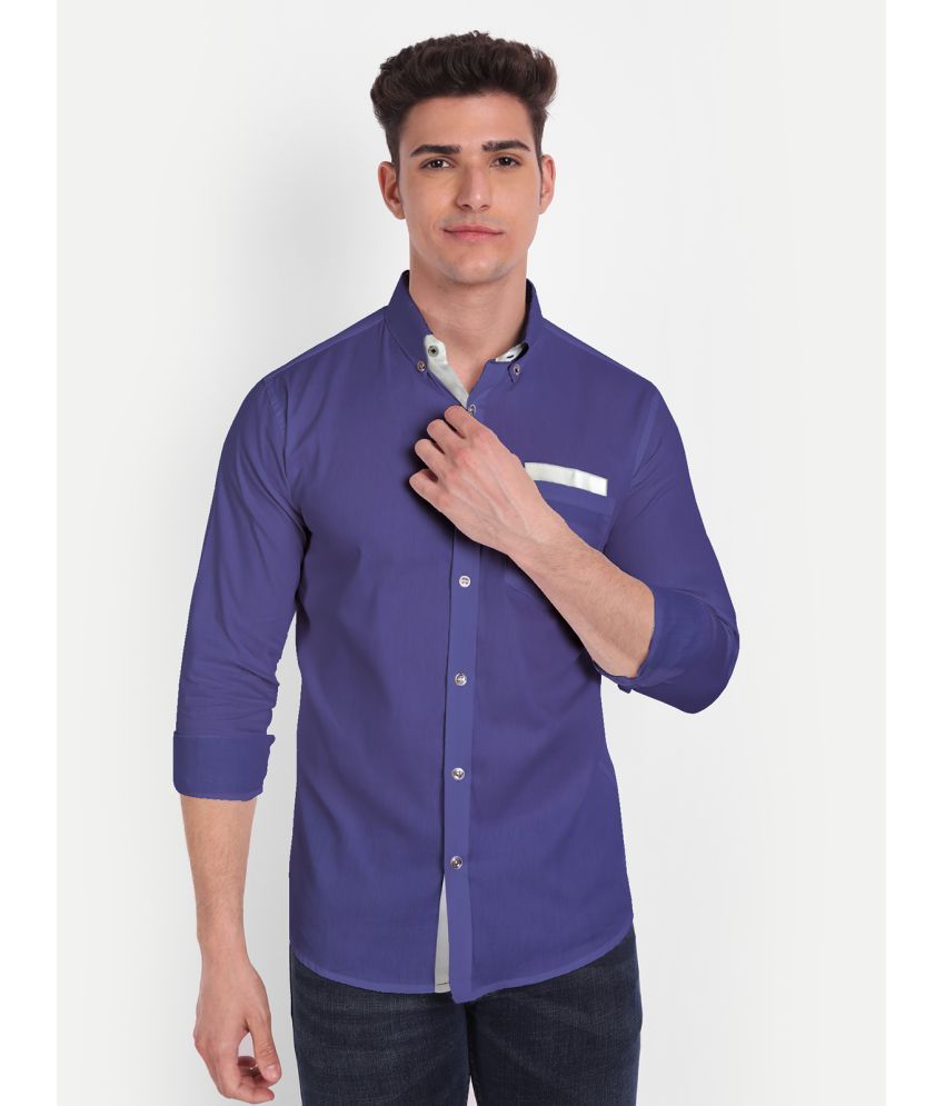     			Vida Loca - Royal Blue Cotton Regular Fit Men's Casual Shirt ( Pack of 1 )