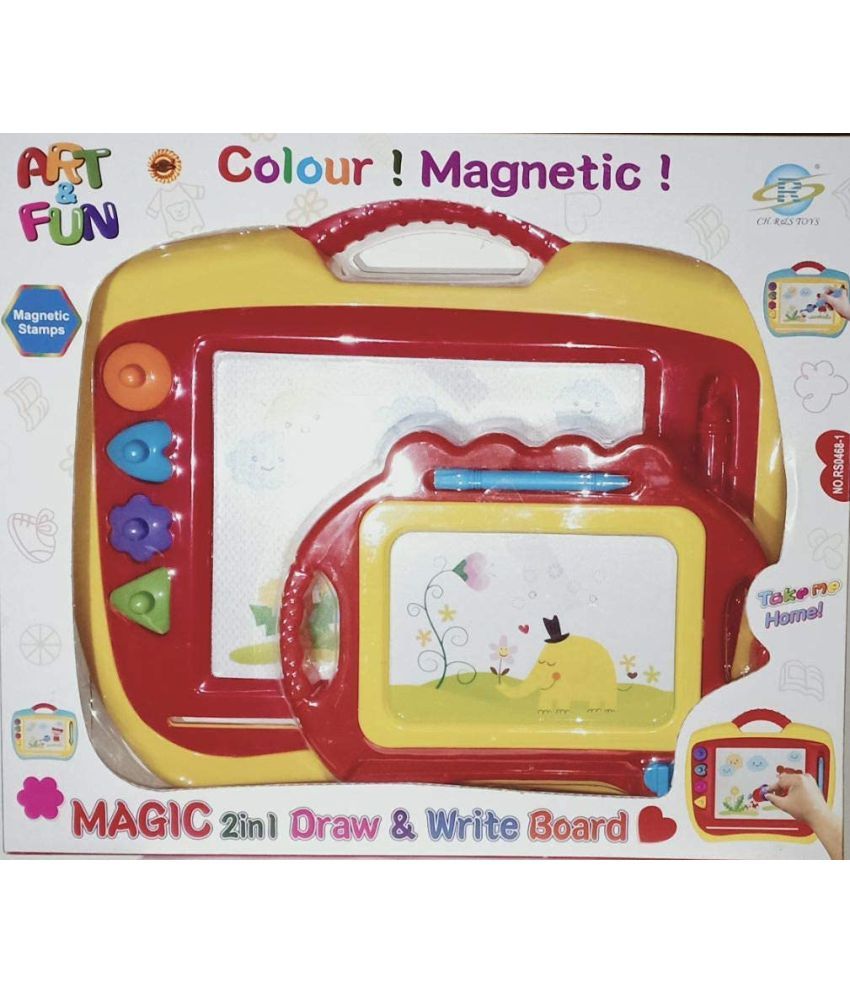 PLUSPOINT Drawing Doodle Board for Toddlers Erasable Doodle
