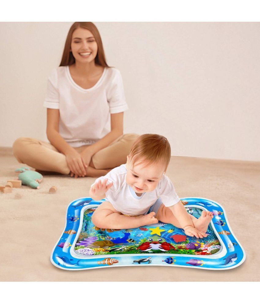 tummy time water mat diy