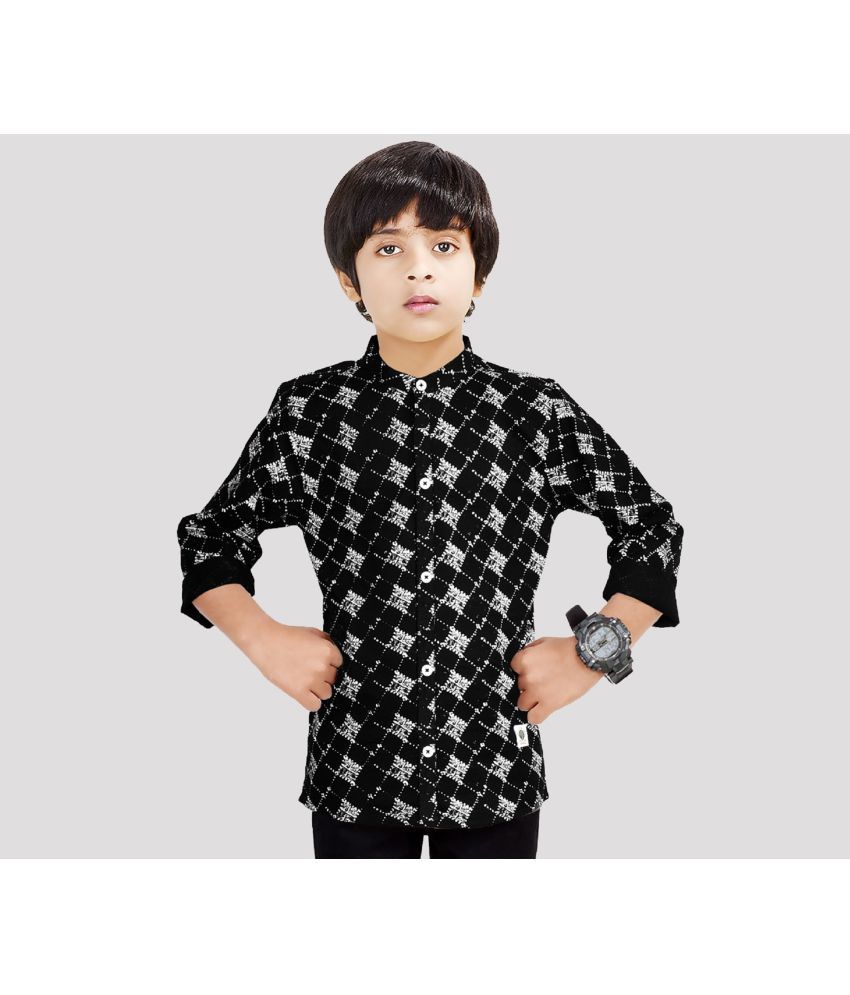     			Made In The Shade 100% Cotton Boys Full Sleeve Shirt