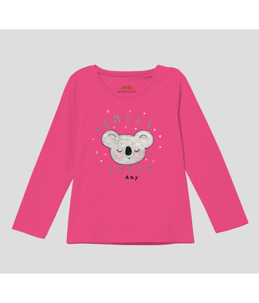     			Ariel - Multicolor Cotton Girls T-Shirt ( Pack of 1 )