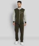 YUUKI - Multicolor Polyester Regular Fit Colorblock Men's Sports Tracksuit ( Pack of 1 )