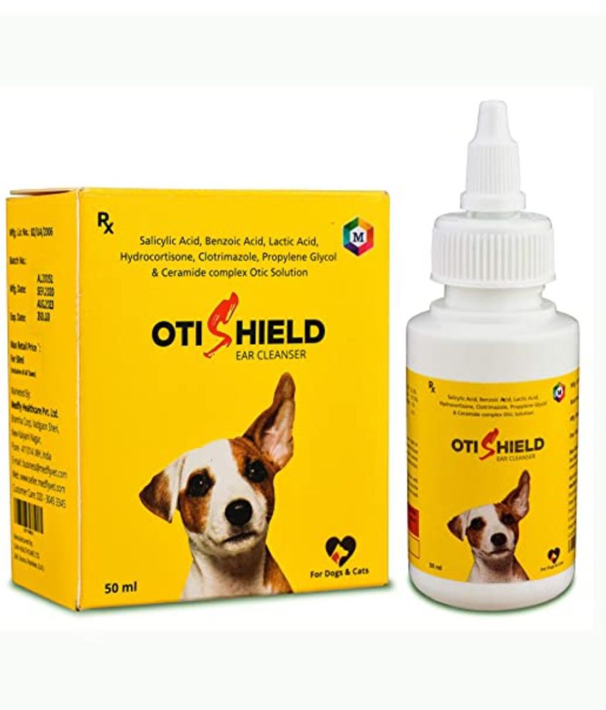 Medfly Healthcare OTISHIELD Ear Cleansing Solution for Dogs (50 ml)