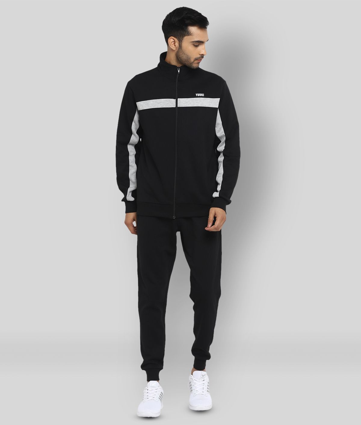 YUUKI - Multicolor Polyester Regular Fit Solid Men's Sports Tracksuit ( Pack of 1 )
