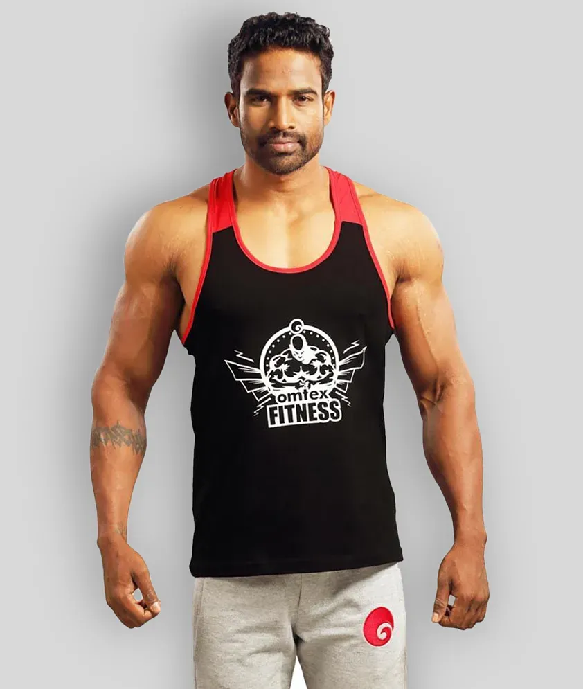 Buy Mens gym stringer vest & tank top for gym online in India – FUAARK