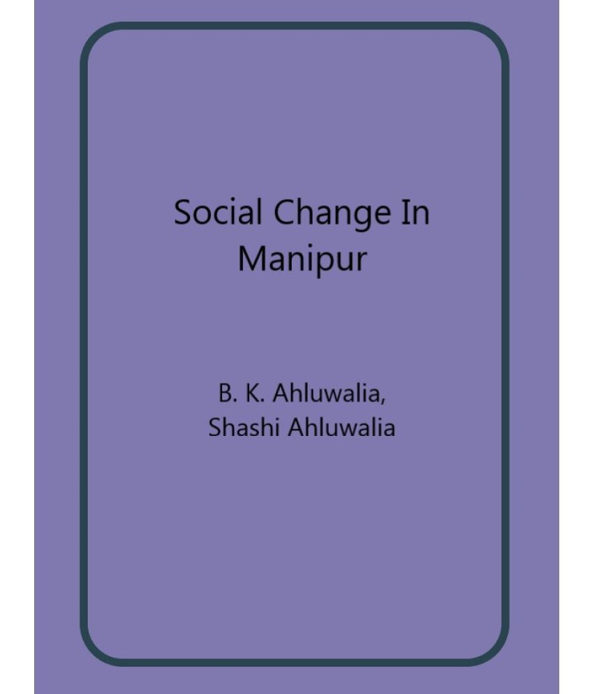     			Social Change In Manipur [Hardcover]