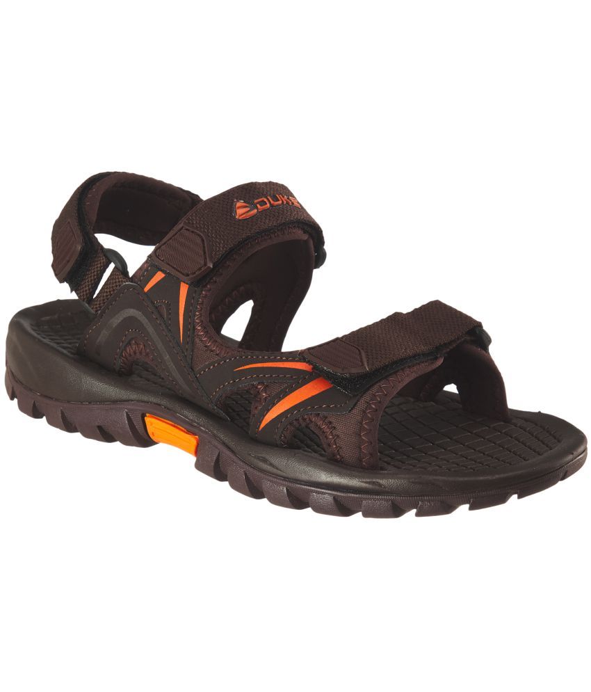     			Duke - Brown Men's Floater Sandals