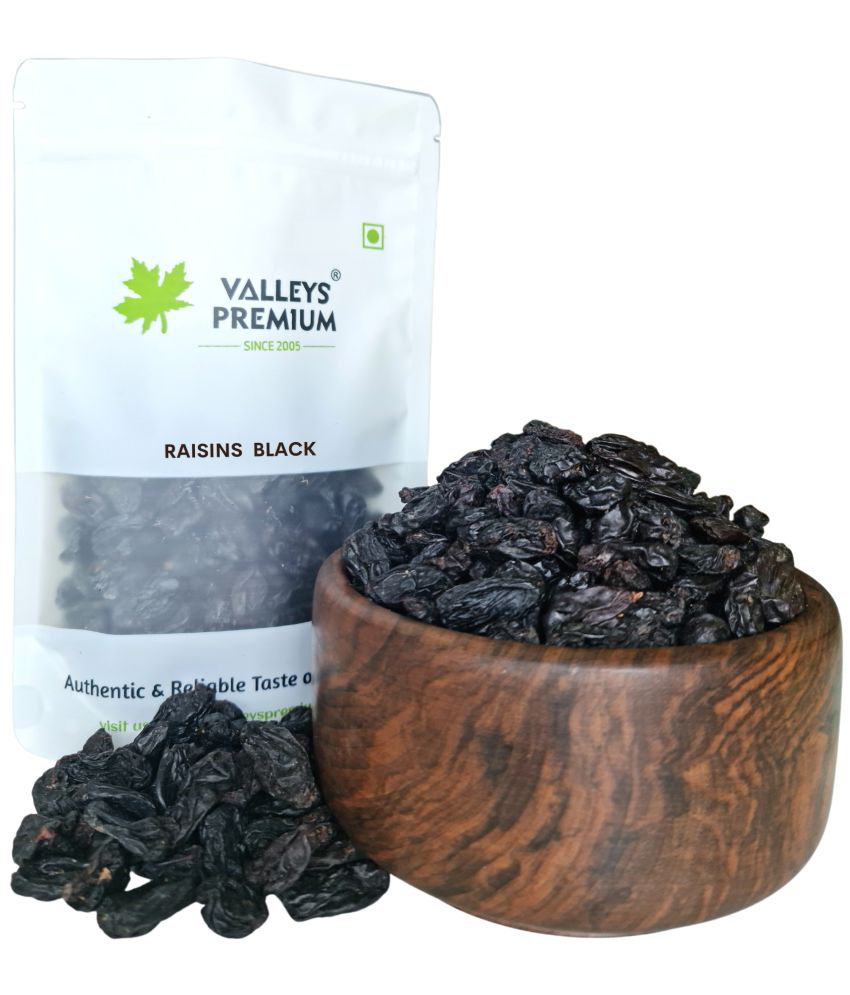     			Valleys Premium Afghani Black Seedless Raisins 400 Grams