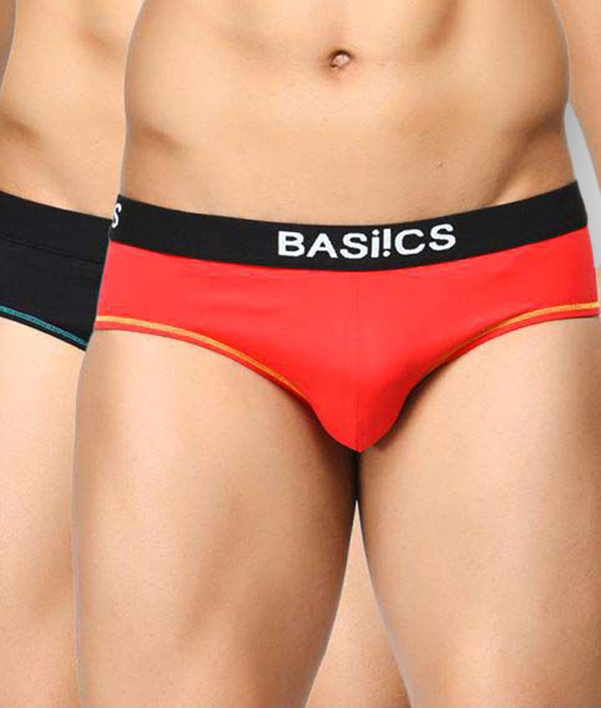     			BASIICS By La Intimo Pack of 2 Cotton Men's Briefs ( Multicolor )