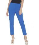 Lux Lyra - Blue Cotton Women's Leggings ( Pack of 1 )