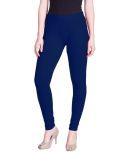 Lux Lyra - Blue Cotton Women's Leggings ( Pack of 1 )