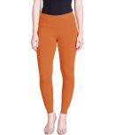 Lux Lyra - Khaki Cotton Women's Leggings ( Pack of 1 )