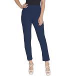 Lux Lyra - Navy Blue Cotton Women's Leggings ( Pack of 1 )