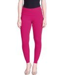 Lux Lyra - Pink Cotton Women's Leggings ( Pack of 1 )