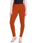 Lux Lyra - rust Cotton Women's Leggings ( Pack of 1 )