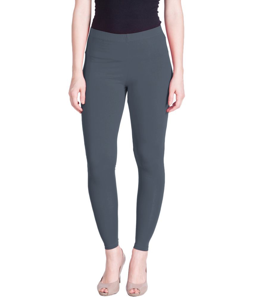     			Lux Lyra - Charcoal Cotton Women's Leggings ( Pack of 1 )