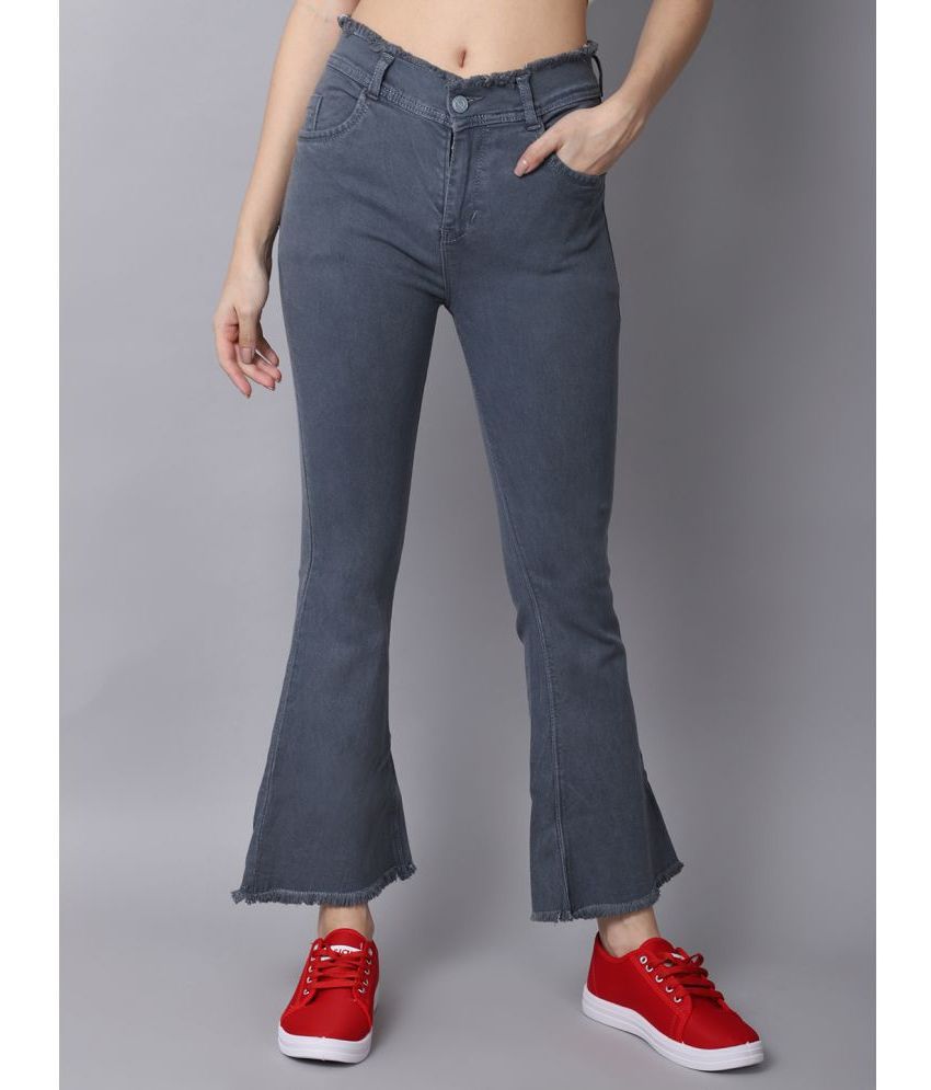 Null Naut - Grey Denim Women's Jeans ( Pack of 1 )