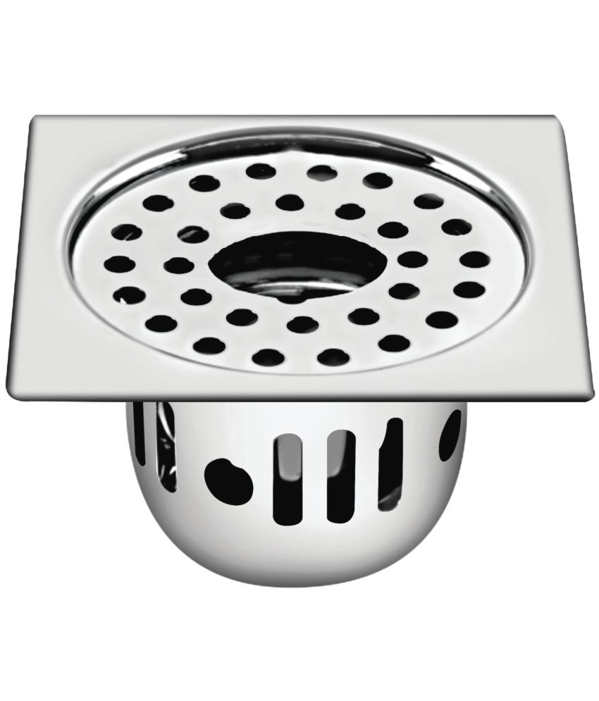     			Sanjay Chilly Floor Drain Cockroach Trap/Jali/Grating with Hole Square Gypsy 127mm (5x5)