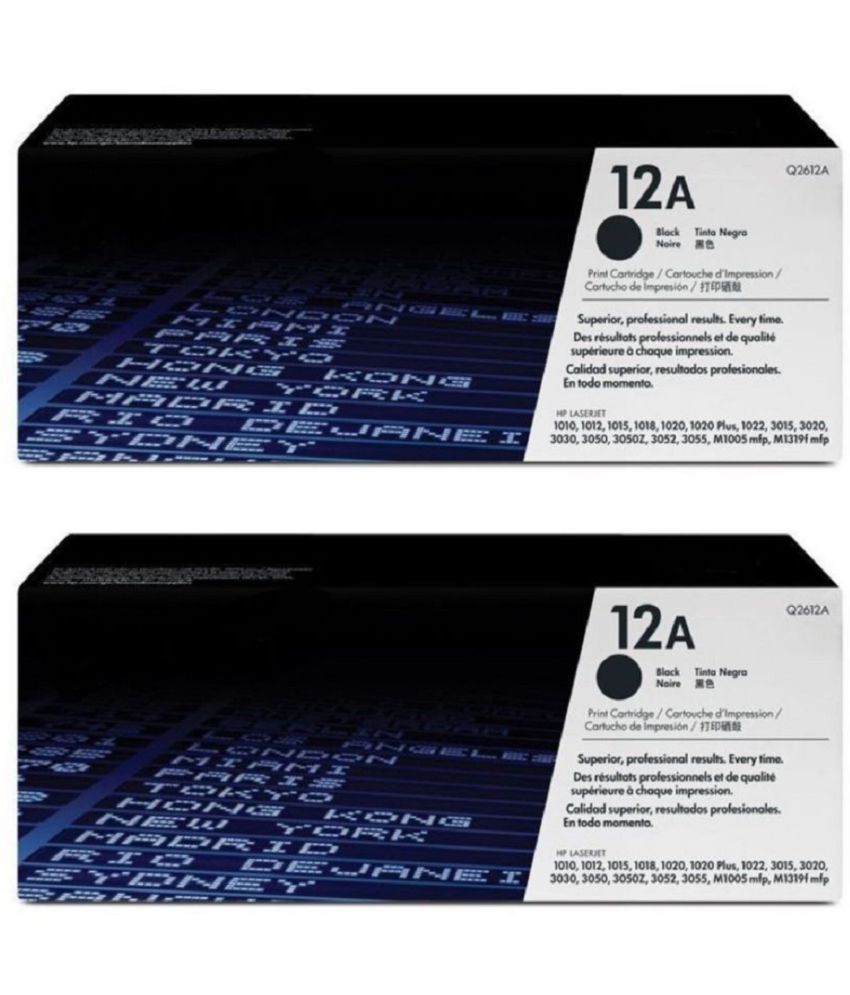 Refill 12A For 1020 H_P Black Single Toner for H_P Cartridge12A