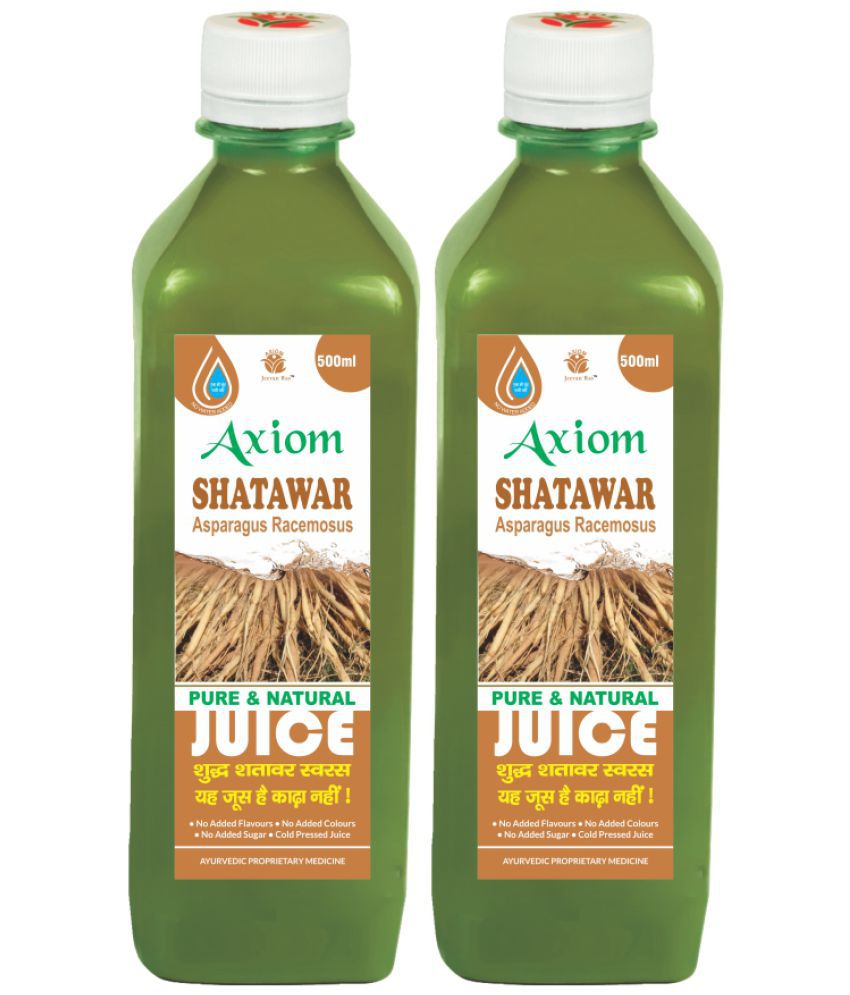    			Axiom Satawar Swaras 500ml (Pack of 2)|100% Natural WHO-GLP,GMP,ISO Certified Product