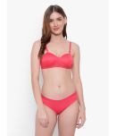 KYODO Cotton Women's Bra & Panty Set ( Red )