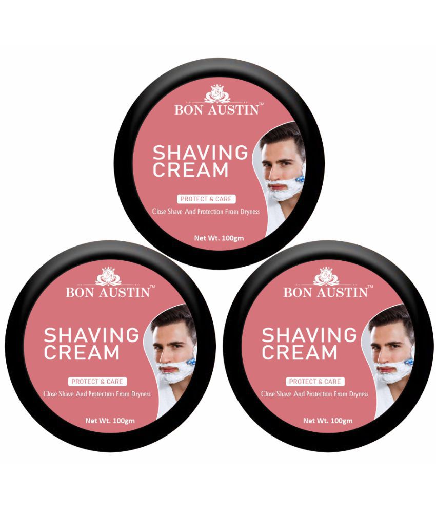     			Bon Austin Shaving Shaving Cream 300 g Pack of 3
