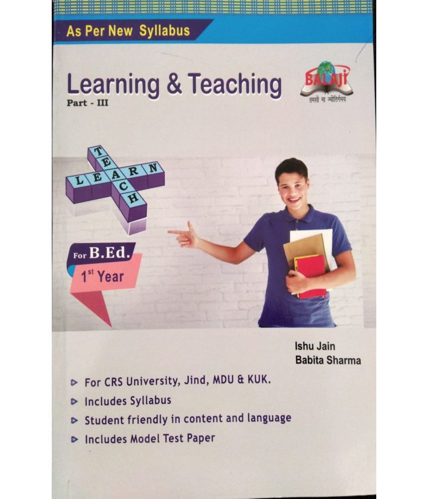 Learning & Teaching English Medium B.Ed 1st Year (Paperback, Ishu Jain ...