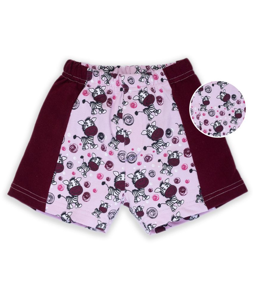     			SWEETIE PIE -  KidsWear Girls 100% Cotton TERRY Printed Bottom Bio wash In Pink  color