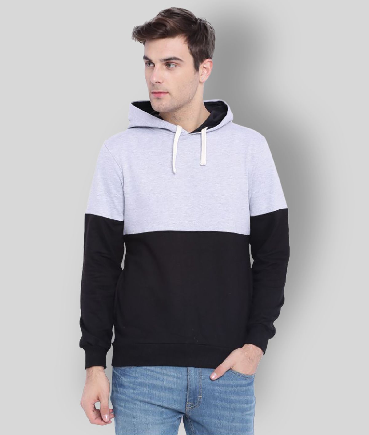     			Campus Sutra - Multi Cotton Blend Regular Fit Men's Sweatshirt ( Pack of 1 )