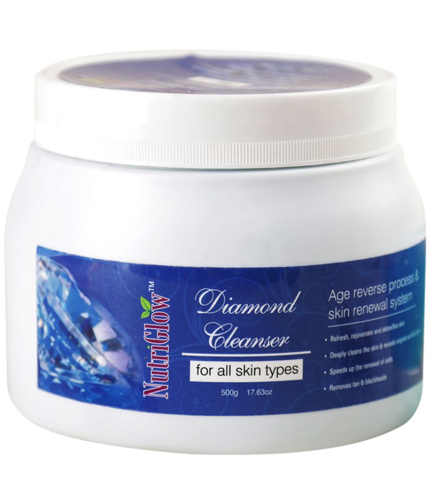     			NutriGlow Diamond Cleanser For Skin Renewal System, All Skin Type, 500gm