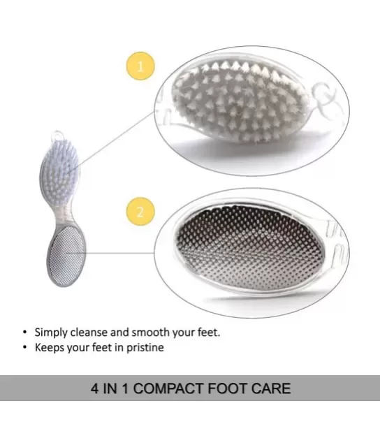 Majestique Foot File Callus Remover, 3pcs Professional Double-sided Foot  Scrubber, Pedicure Kit For Foot, Leg