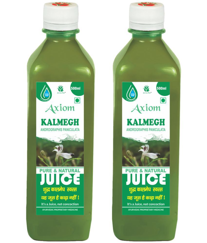     			Axiom Kaal Megh Juice 500ml (Pack of 2) |100% Natural WHO-GLP,GMP,ISO Certified Product