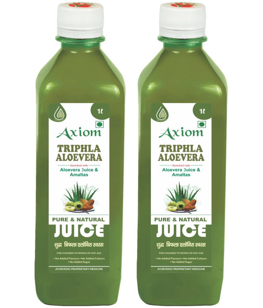     			Triphla Aloevera Juice 1000ml (Pack of 2)|100% Natural WHO-GLP,GMP,ISO Certified Product